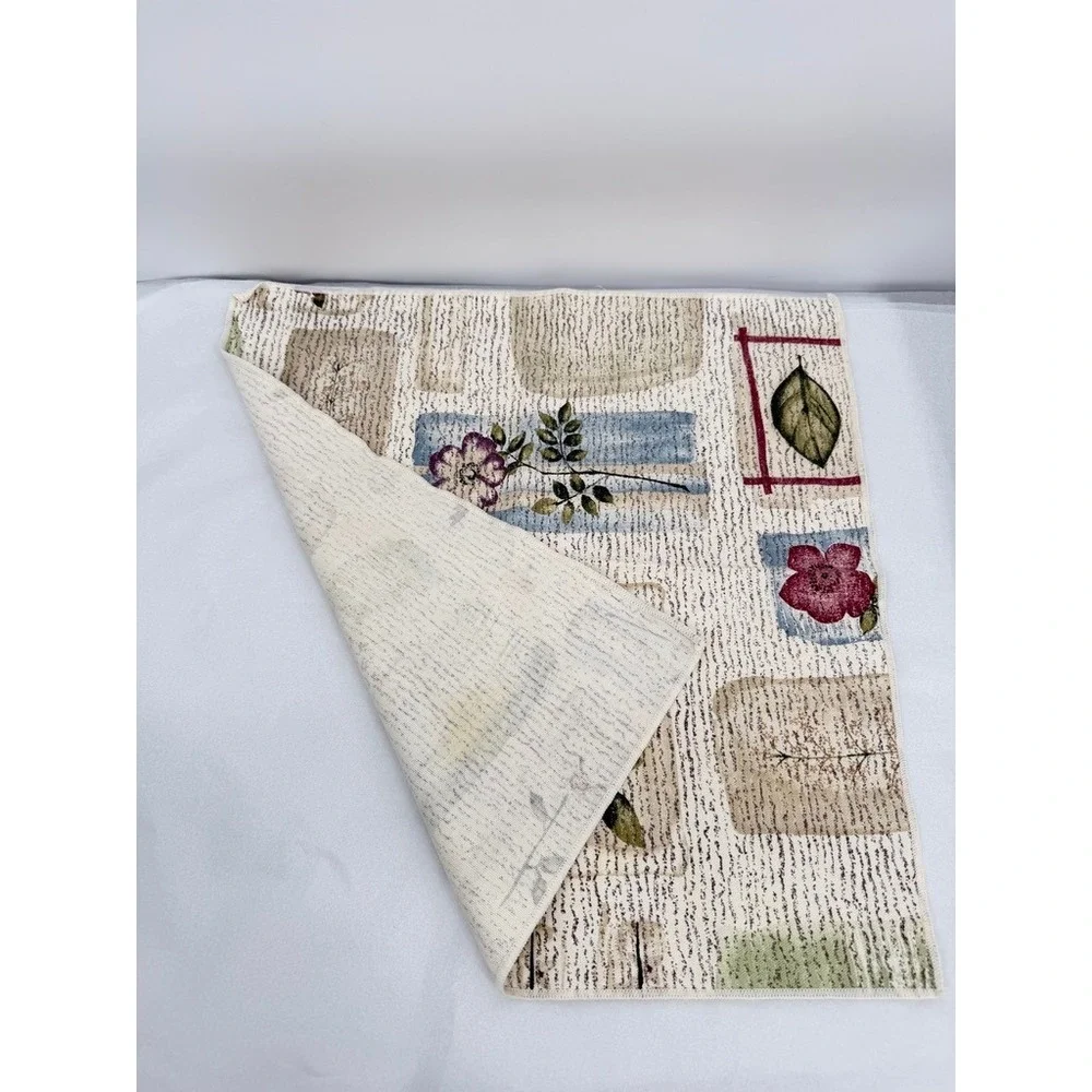 Cloth Napkins Set of 8 Floral Leaf Tapestry Cottagecore Shabby Chic Table Linens